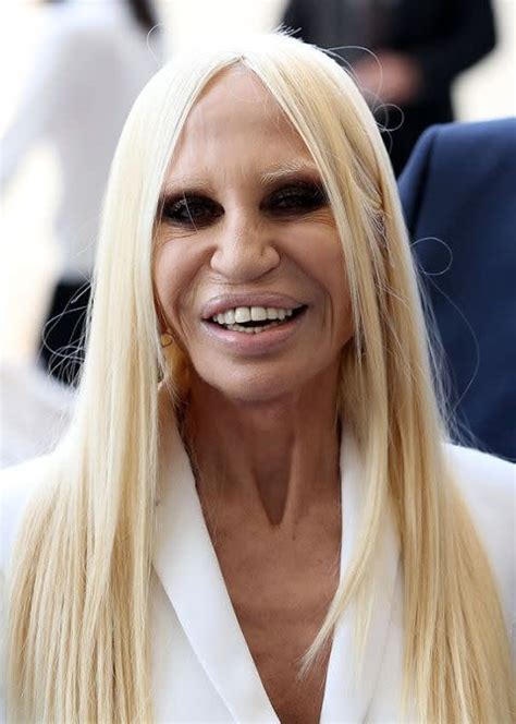 versace donatella wikipedia|what happened to donatella versace's face.